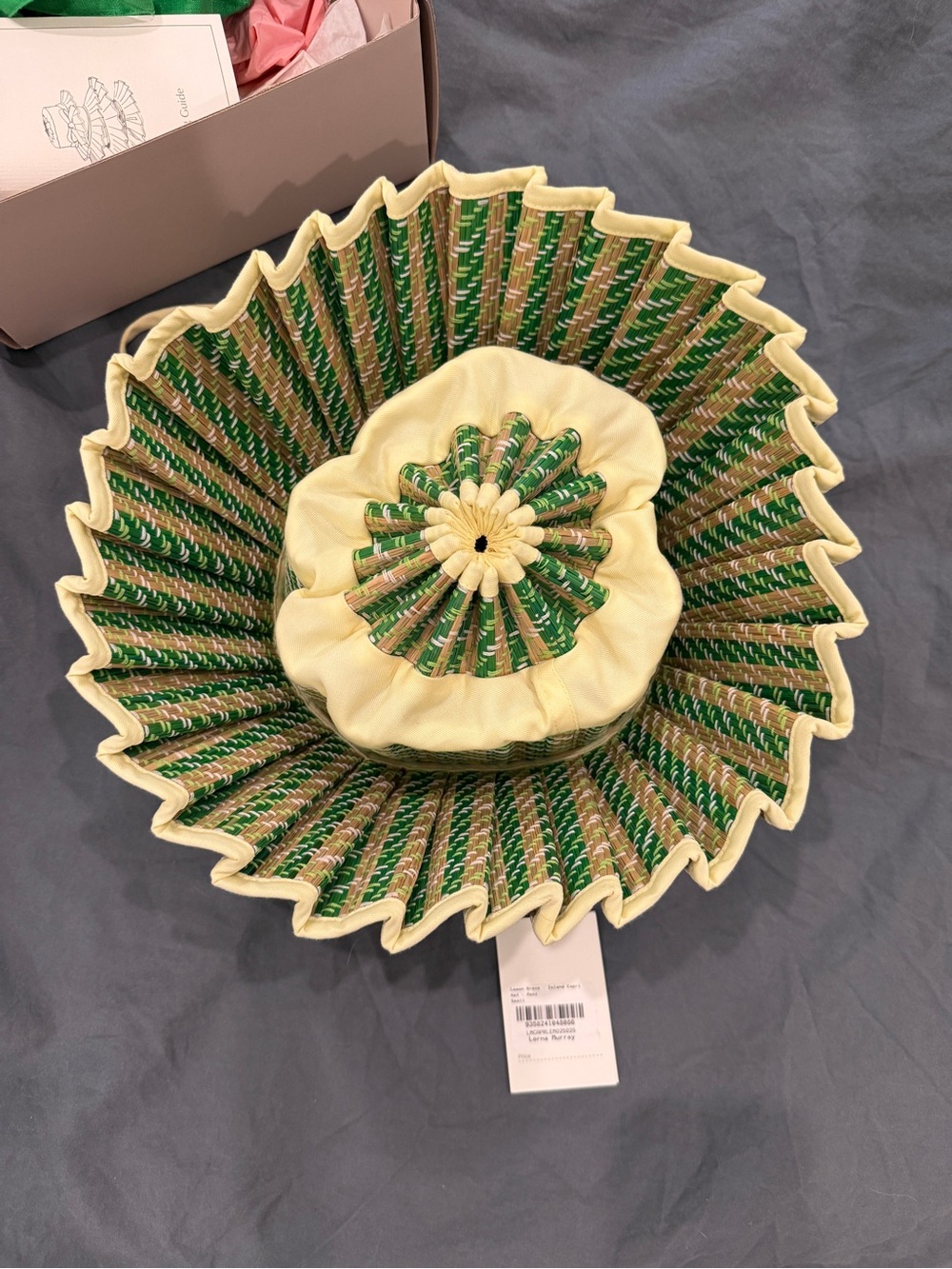NWT and Box Lorna Murray Lemon Grove Capri Hat - Picture 3 of 8